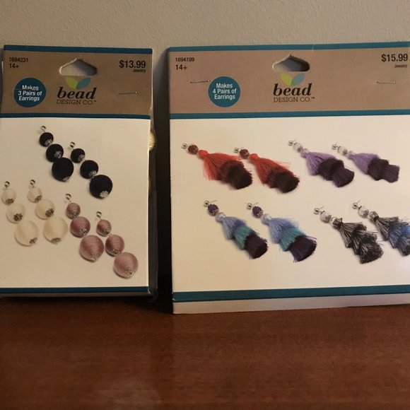 New Earring Making Kits - Picture 1 of 8